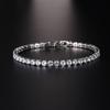 Temperament Synthetic Zircon Women Bracelet Minimalism Bracelet 19cm Gift  Jewelry