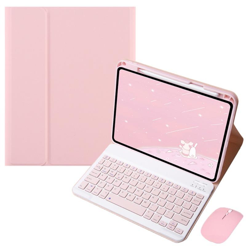 

Case with Keyboard and Mouse for Honor Pad X8a Case 11 inch Pencil Slot Tablets Keyboard Cover Funda English