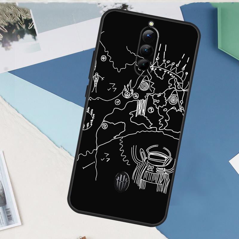 Welcome To Twin Peaks Case For ZTE Nubia Red Magic 10S 11 10 9 8 8S 9S Pro Plus 6 7 6S 7S Pro 5G 6R 10 Air Cover
