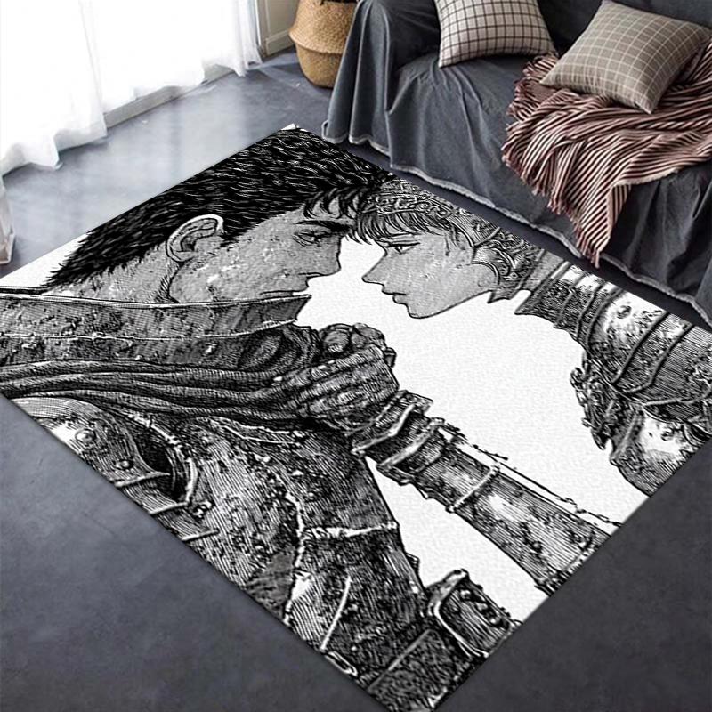 2026 NEW Berserk Carpet Rug for Living Room Bedroom Home Sofa Decoration,Kids play Non-slip Floor Mat