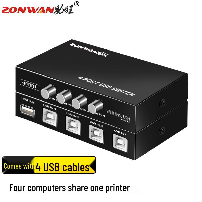 ZONWAN KVM & USB Device Sharing Switches