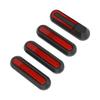 4PCS Scooter Reflective Stickers for Xiaomi Electric Scooter Front Rear Wheel Hub Cover Protective Case