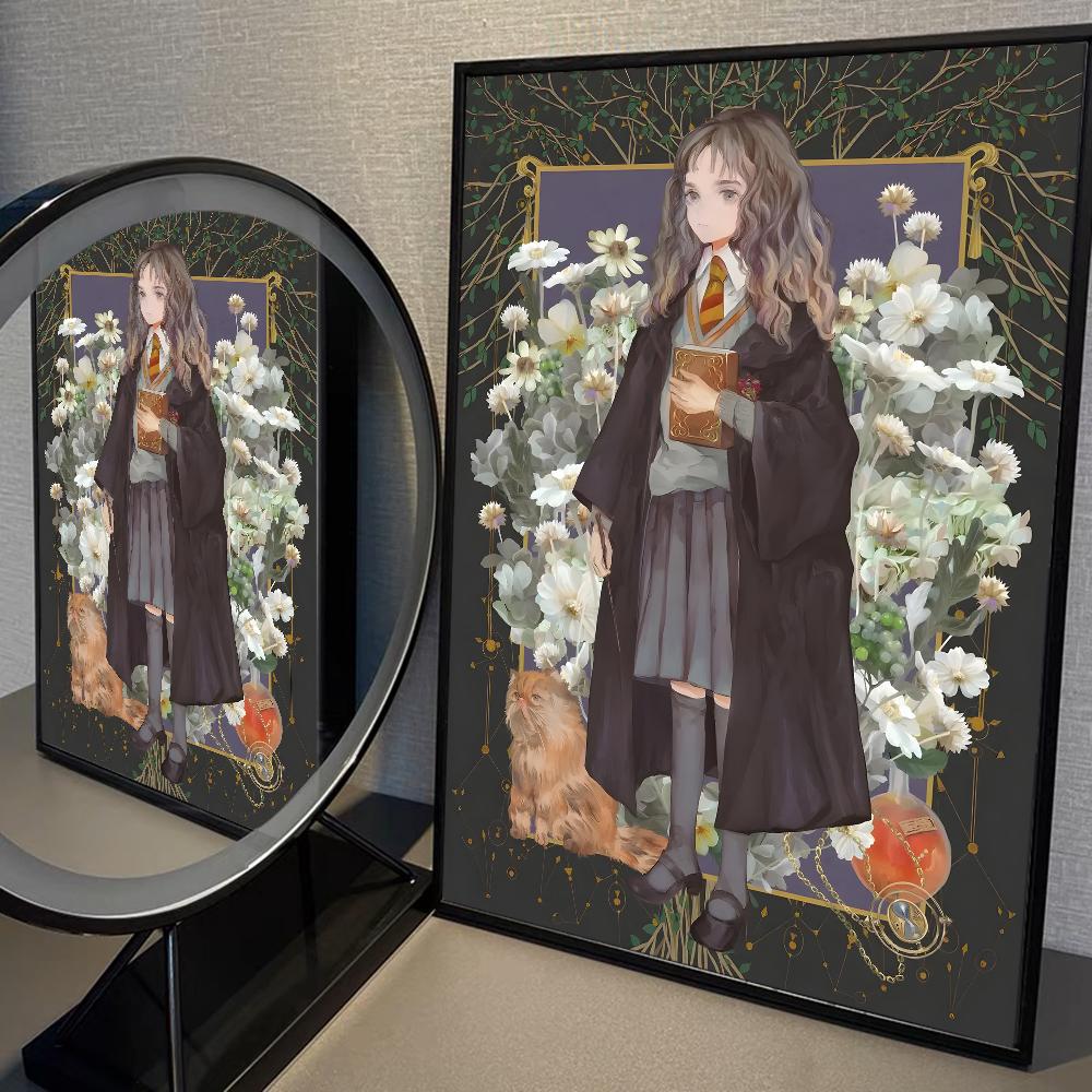 Wizarding World Yume Fantasy Anime Whitepaper Poster HD Quality Poster Wall Art Painting Study Room Wall Decor