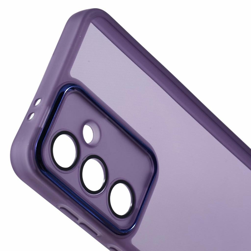 For Samsung Galaxy S25 FE Case Electroplated Camera Frame TPU Phone Cover