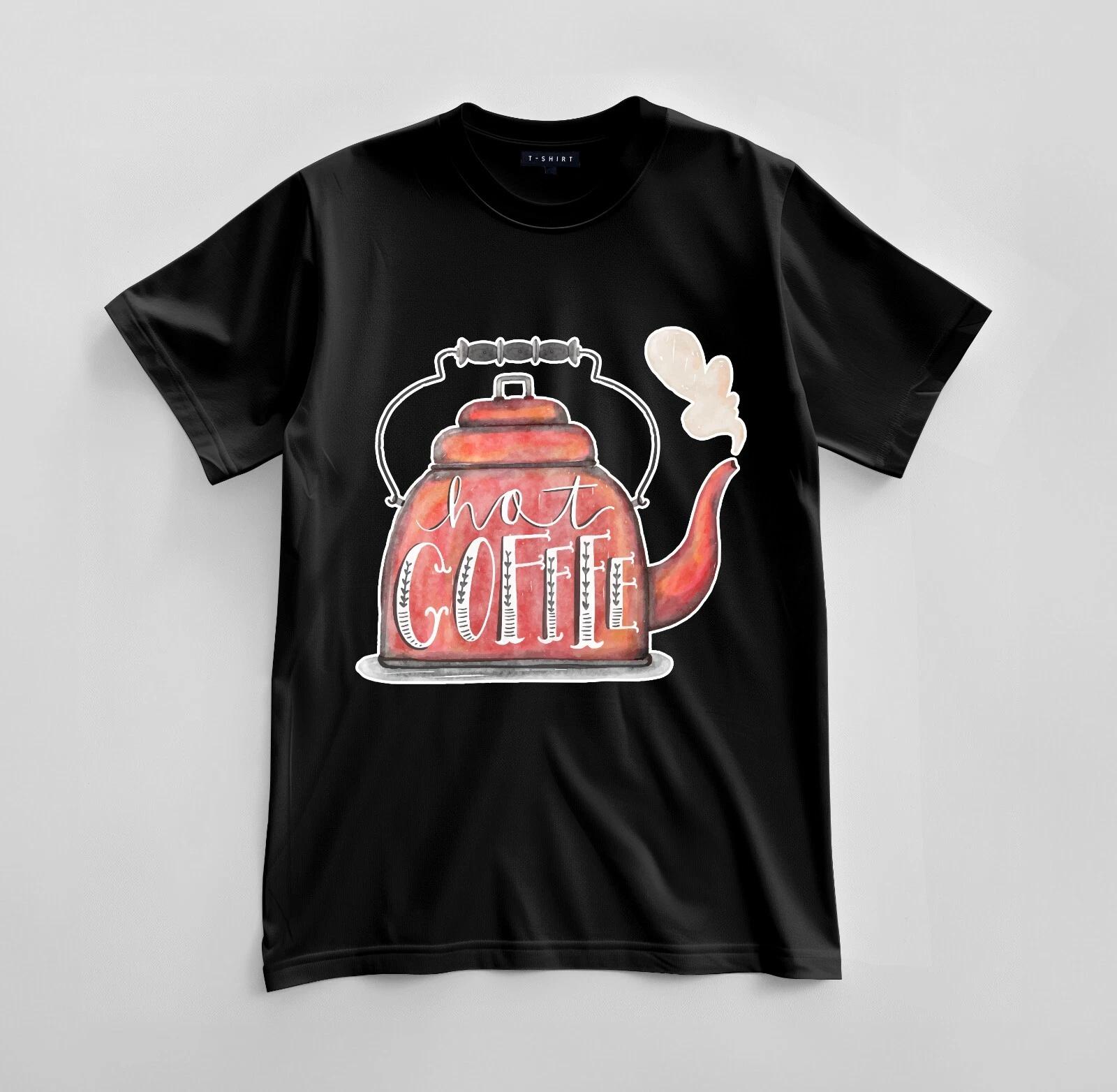 Custom Morning Fuel Graphic T-shirt Design Unisex Jersey Short Sleeve Tee S