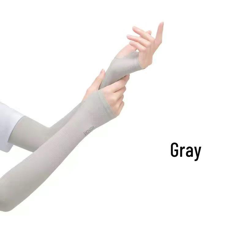 Atmungsaktive Armstulpen aus Eis-Seide mit Farbverlauf - Schweißfest, Sonnenschutz für den Sommer, Herren-Rad- & Fahrstulpen