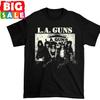 Rare LA Guns Band Member Signature Black Unisex S-234XL Shirt E681