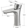 LANGZHIWEN 304 Stainless Steel Basin Faucet