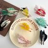 Cartoon Fish Pattern Acetate Hair Claw Summer Ocean Themed Durable Hair Clip for Women Party Dating Hair Accessory