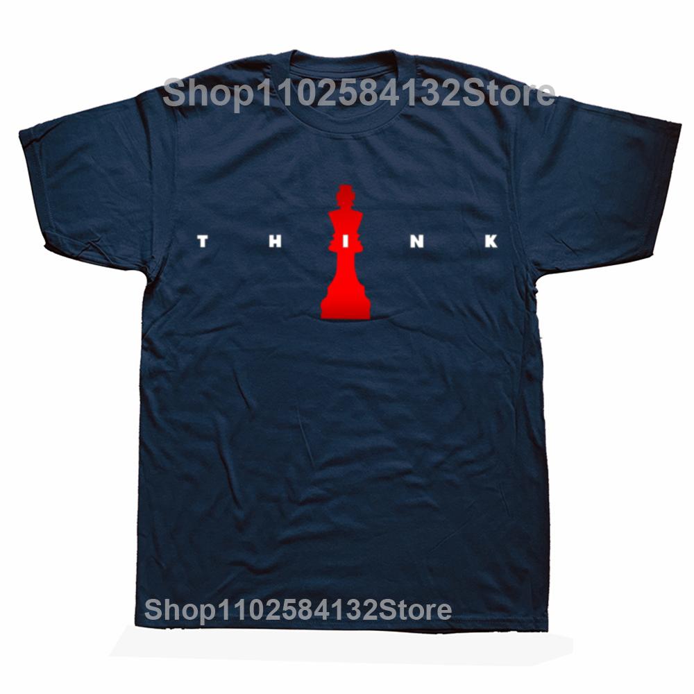 Funny Chess Player Graphic Tshirts Men Womens Fashion Casual Oversized Tshirt 100 Cotton Loose Checkmate T Shirt