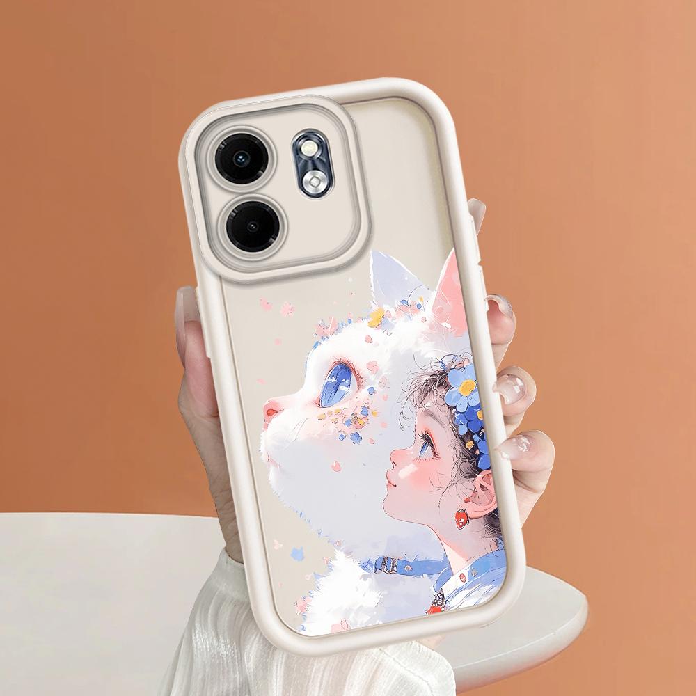 Soft Silicone Phone Casing Full Cover Camera Shockproof Protection Case for Huawei Honor Infinix Tecno iPhone Motorola Google