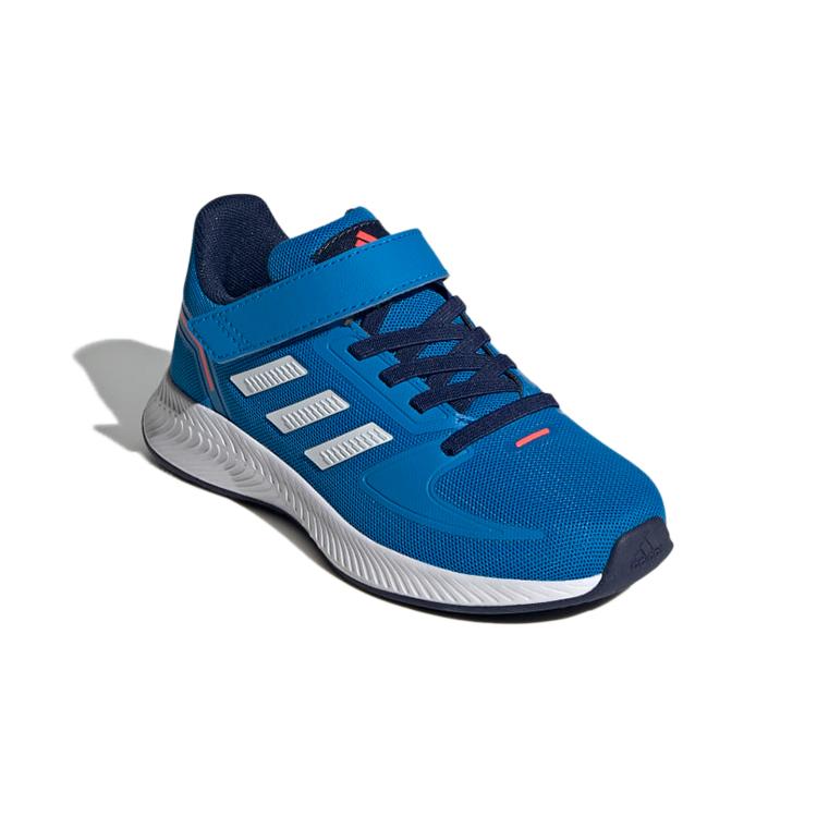 New Adidas Runfalcon 2.0 K Abrasion Resistant Low Top Kids' Running Shoes Azure Blue Kids' GV7751