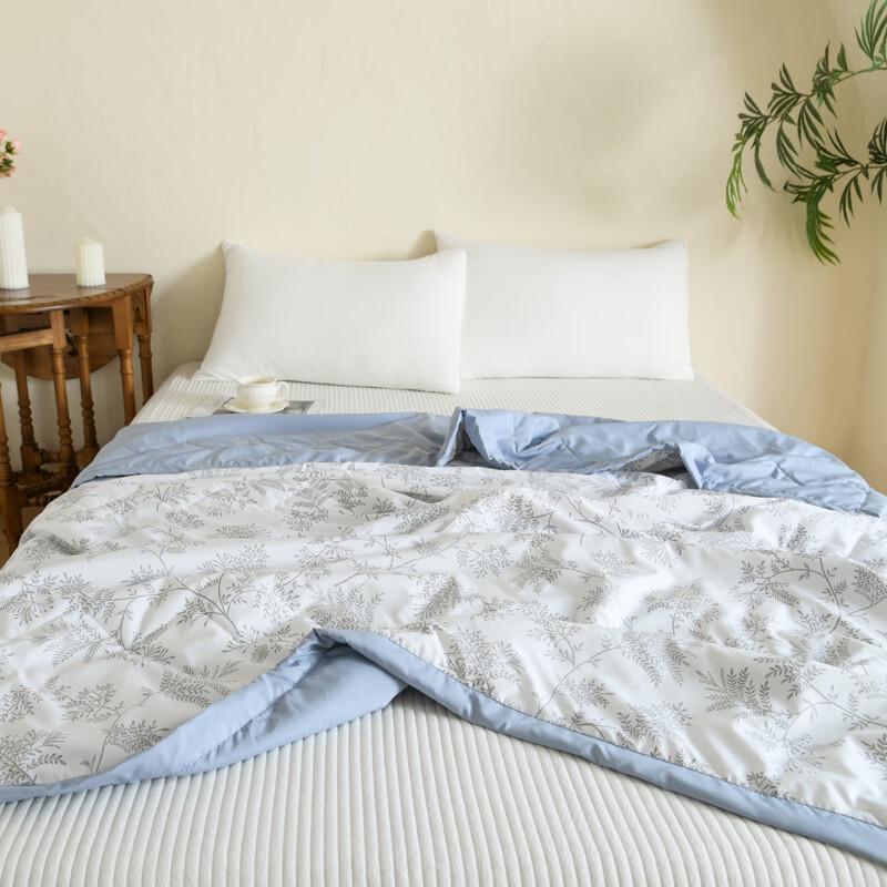 Yalu Leaf Shadow Polyester Summer Quilt