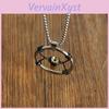 Cyberpunk 2077 Bullet Pendant Necklace With Geometric Design For Men And Women