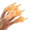 2Pcs/bag Novelty Mini Cute Finger Toy Kids Halloween Wacky Middle Finger Finger-shaped Finger Cover Toy Children Holiday Gift