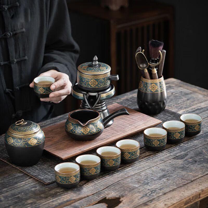 

Qianyu Automatic Ceramic Kung Fu Tea Set