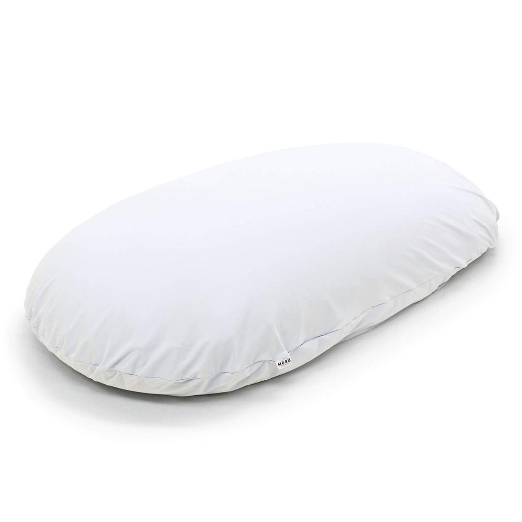 MOGU Pillow Shine White Width 56cm X Height 110cm X Height 20cm Dream Pillow On the Clouds Set Approx. Body/Cover