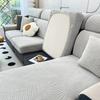 New Waterproof Jacquard Sofa Cover Solid Elastic Sofa Cushion Seat Cover Living Room L-Shaped Corner Couch Cover Pets Kids Home