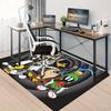 1pc Office Carpet Chair Mats Looney Tunes Characters Perfect for Office Chairs, Living Rooms, Or Bedrooms,Polyester Carpet.HDT230