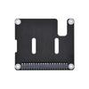 Raspberry Pi5 Dual-Channel PCIe HAT Expansion Board with Stackable 16P FFC Interface and GPIO Access.