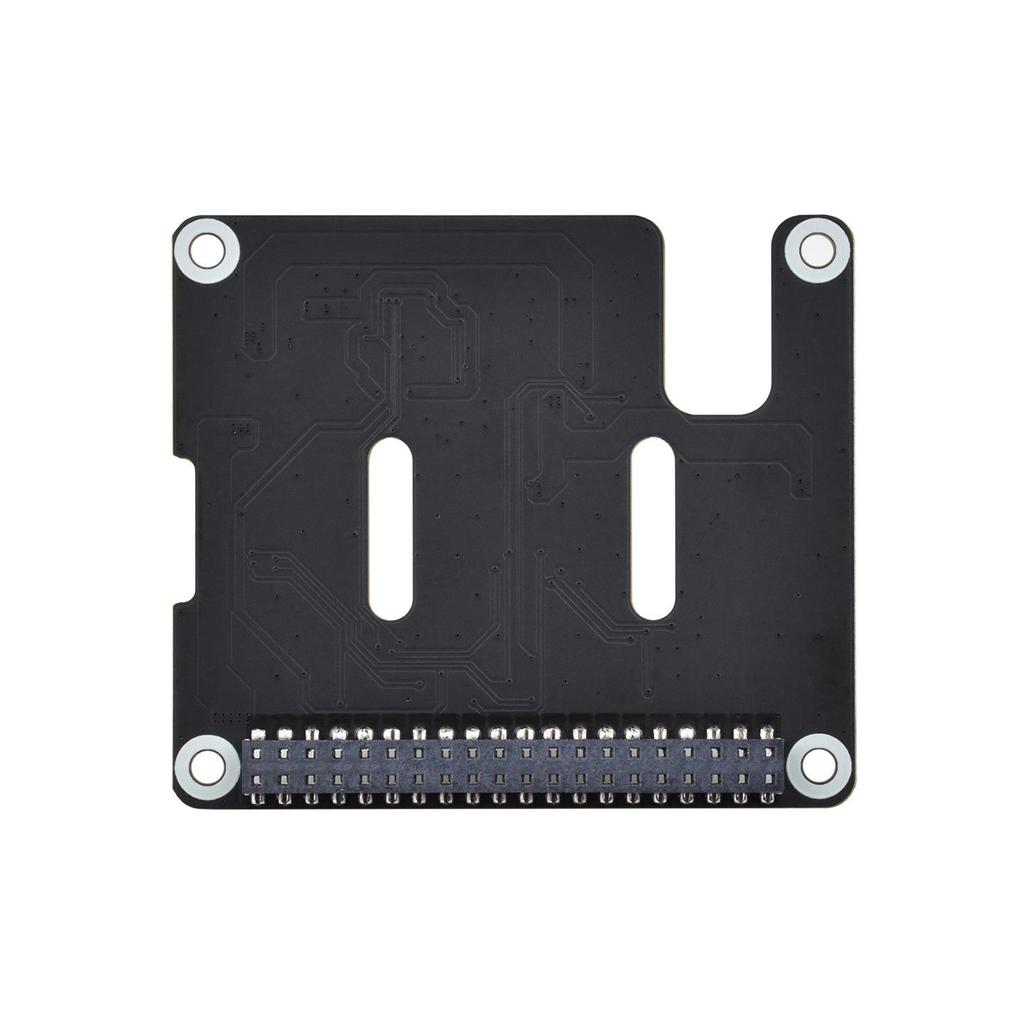Raspberry Pi5 Dual-Channel PCIe HAT Expansion Board with Stackable 16P FFC Interface and GPIO Access.