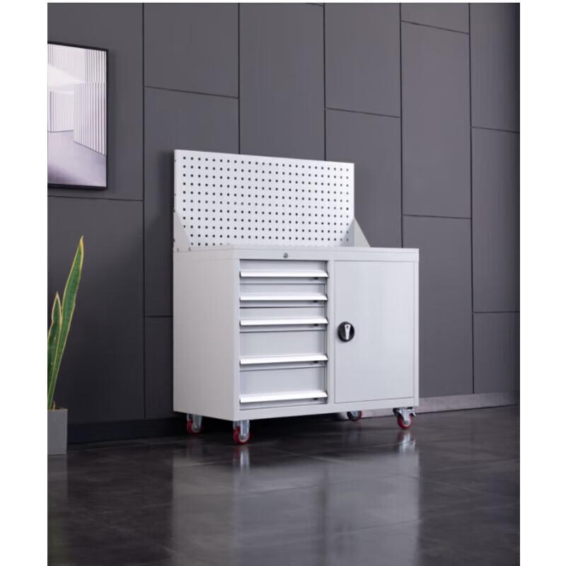 Jundelun 3-Layer Blue Mobile Tool Cart CN Plug (adapter Included)