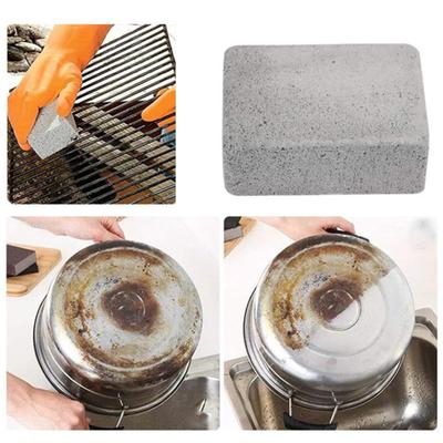 Brique de gril, 2 pièces, large Application, poudre de verre efficace, universelle, Excellent nettoyeur de gril à Friction pour la maison