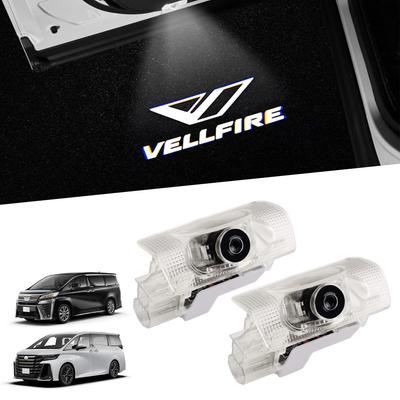 Virauto Toyota Vellfire 40 Series 30 Series Courtesy Lamp LED with Laser Logo Door Welcome Light VELLFIRE AGH3#W GGH3#W AYH30W TAHA4#W AAHH4#W AAHP45W
