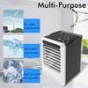 NEW USB Portable Air Conditioner Air Cooler Humidifier Purifier LED Light Personal Space Fan Mini Air Cooling Fan