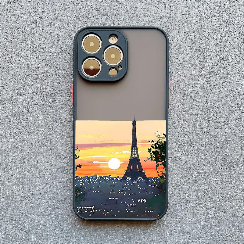 

World Renowned Architecture Landscape Phone Case For iPhone 16 15 Pro Max 14 13 12 11 Pro Max Mini X XS XR 7 8 Plus SE2 Covers iphone 11Pro