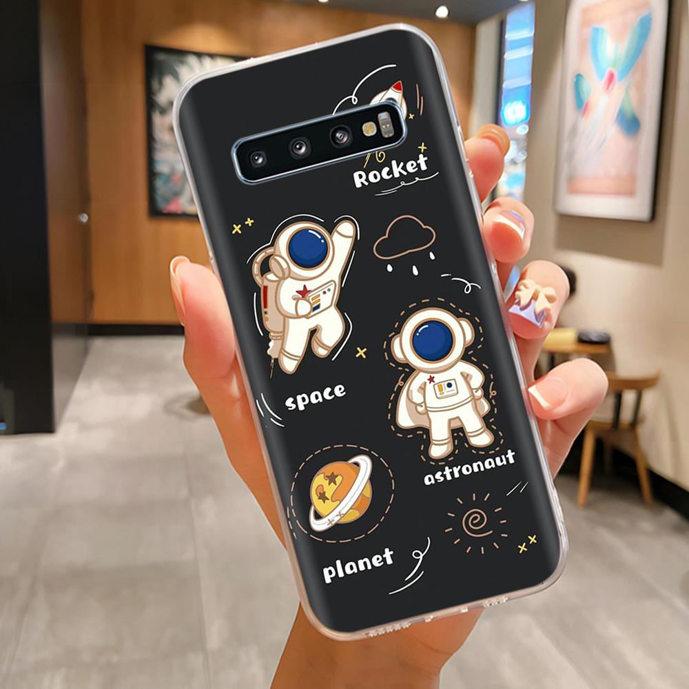 Phone Case For Samsung Galaxy S10 Plus Case Fundas Cases For Samsung Galaxy S10 S 10+ S10E Soft TPU Silicone Bumper Cover Coque