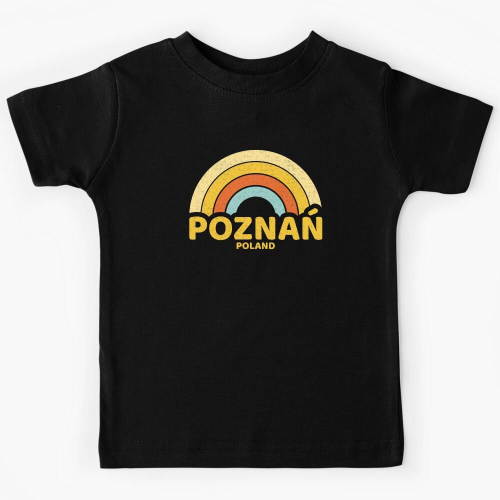 Retro Poznan Poland Kids T-Shirt 110