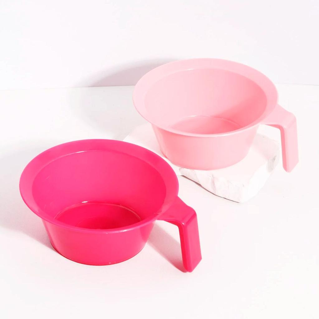 2pcs Professional Hair Dye Color Mixing Bowl, Neutral Hair Dye Mixing Bowl with Measurement mark,Special for Real Hair Wigs