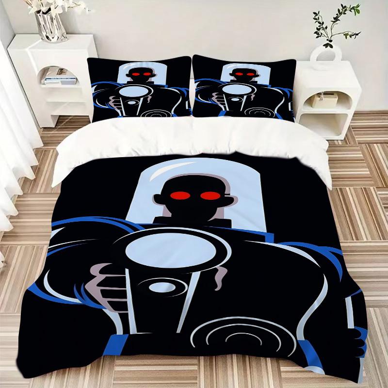3pcs Robot Armor Duvet Cover Set, 1 Duvet Cover + 2 Pillowcases (No Insert), High-Definition Print, Home & Dorm Set yy251208091