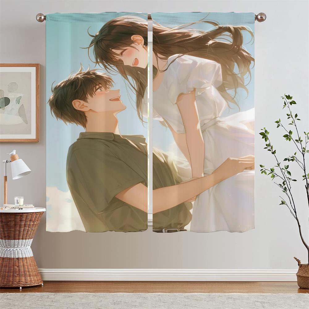 Gutter og Jenter Luksus Stuegardiner for Kamera Billige Ting Med Gratis Frakt for Hjem Krøller Rullegardin Mørkleggingsgardin den