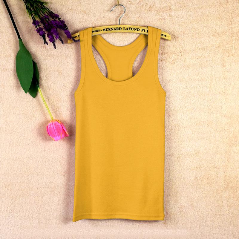 I-Shaped Women's Cotton Camisole Vest – Large Size Inner & Outer Wear