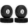 1.0 Tires - MS6 MPRO Pin Tires for TRX4M SCX24 FCX24 AX24 1/24 1/18 RC Crawler, 0.79/2.36/R1.0, #M1002