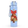 1PC Christmas Pine Tree 750ml Color Plastic Sports Water Bottle Leakproof Flip Straw Lid Suitable for Sports Office Home Use