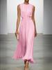 European & American Fashion Sleeveless Slim-fit Elastic Waist Dress - Soft & Comfortable 2026