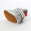 MYGGPP Striped Knitted Fabric 0-1 Years Old Baby Soft Bottom Shoes Baby Shoes Warm Shoes Baby Socks Overshoes