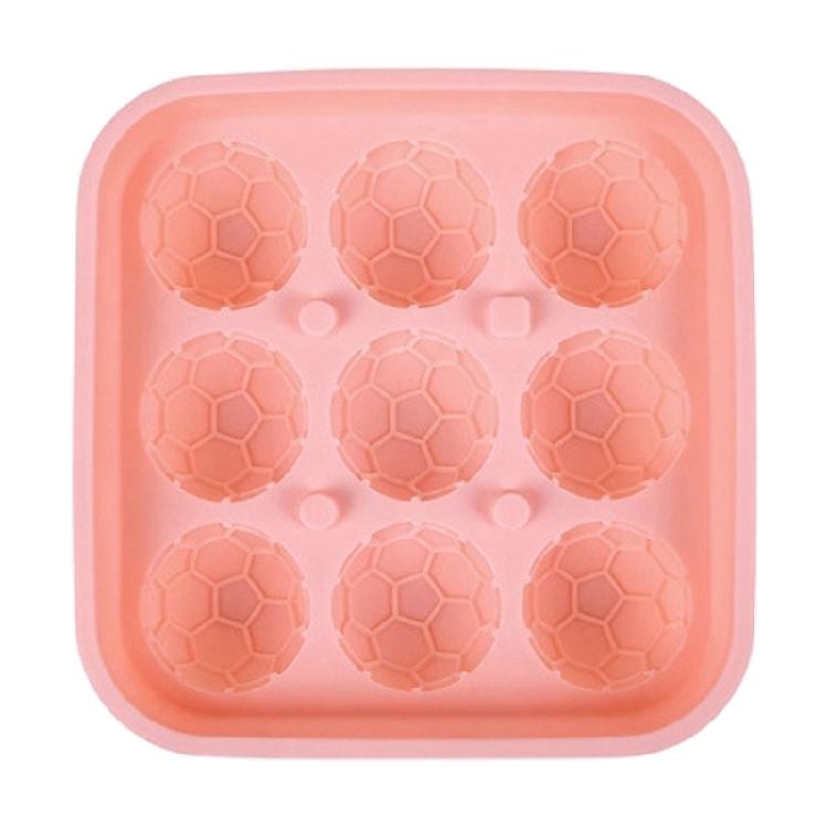 Soccer Shape Ice Cubes Maker Molds Creative Football Themed Ice Tray For Sports Event Drink Accessories