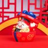 Car Dashboard Decoration Cute Blessing Chinese Interior Accessories Desktop Ornament Statue for Home