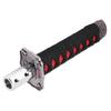 Universal Japanese Sword Car Gear Shift Lever Knob Shifter with 4 Adapters Black Red