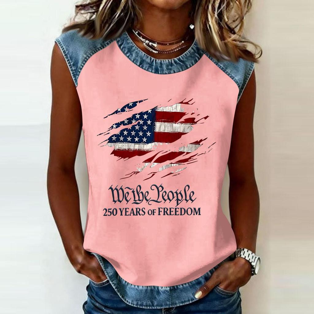 Camiseta informal de manga larga para mujer con cuello redondo y estampado