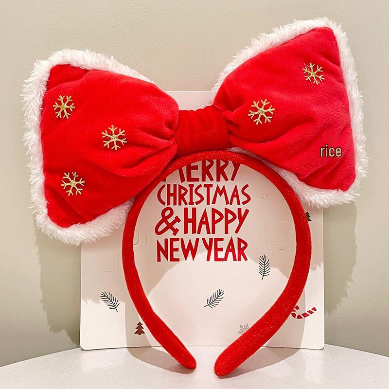 Mori Style Reindeer Antler Headband: Cute Christmas Hair Clip for Women & Kids