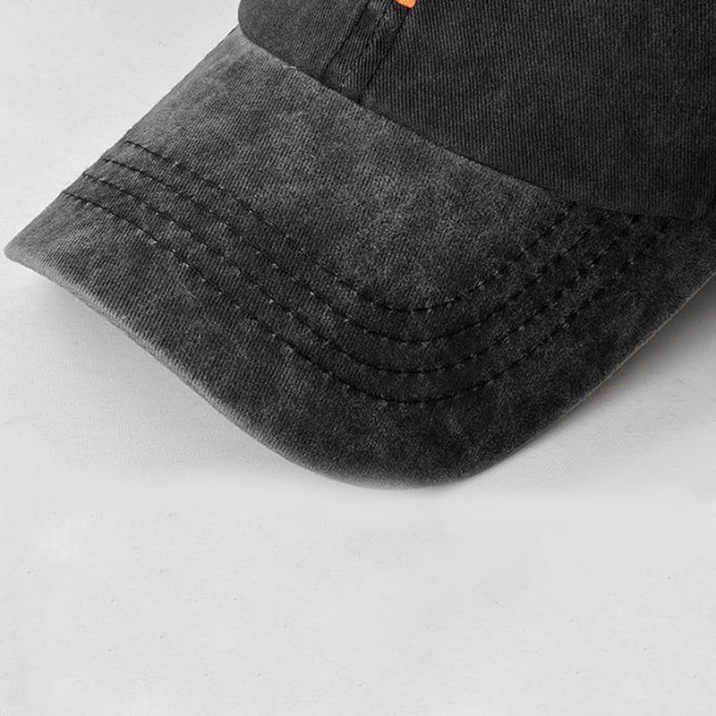 Baseball Lettering Alphabet Stitching Embroidered 1999 C Caps For Women Men Fashion Retro Washed Cotton Snapback Cap Summer Sun Hats Casquette Dad