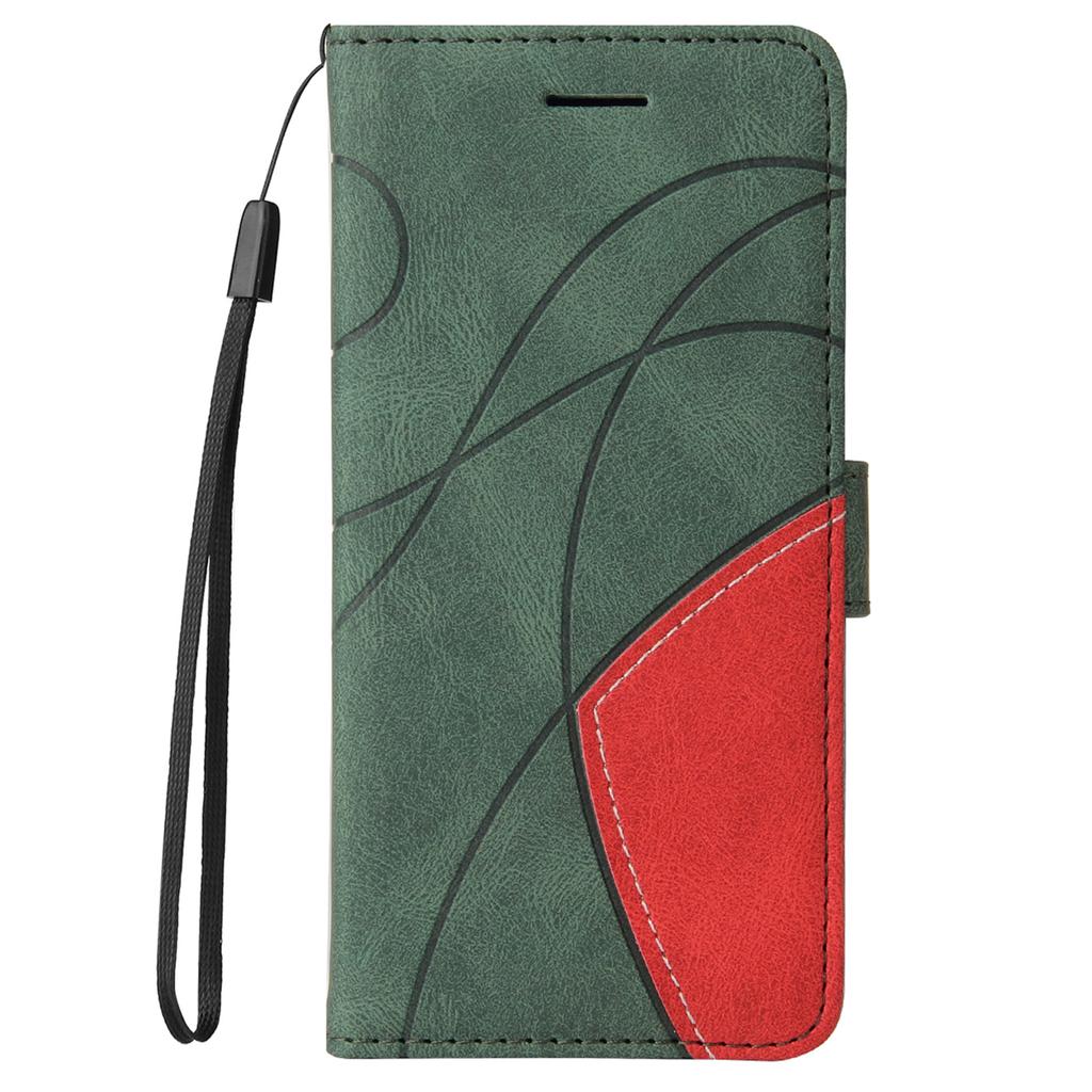 For Xiaomi Redmi Note 14 Pro+ 5G/Note 14 Pro 5G/Poco X7 5G Leather Case Wallet Stand Color Splicing Phone Cover