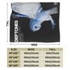 Deftones Metal Band Warm Soft Blanket  Picnic Plush Throw Blanket Pattern Couch Chair Flannel Bedspread Sofa Bed Cover