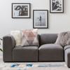 Glam Geometric Pillowcase Polyester Linen Velvet Pattern Zip Decorative Throw Pillow Case Sofa Seater Cushion Cover