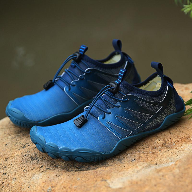 35-47 Unisex rychleschnoucí silikonová měkká podrážka Pětiprsté plavecké boty Velké boty na sledování řeky Boty na jógu Fitness